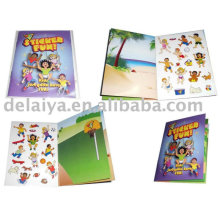 Reusable sticker book